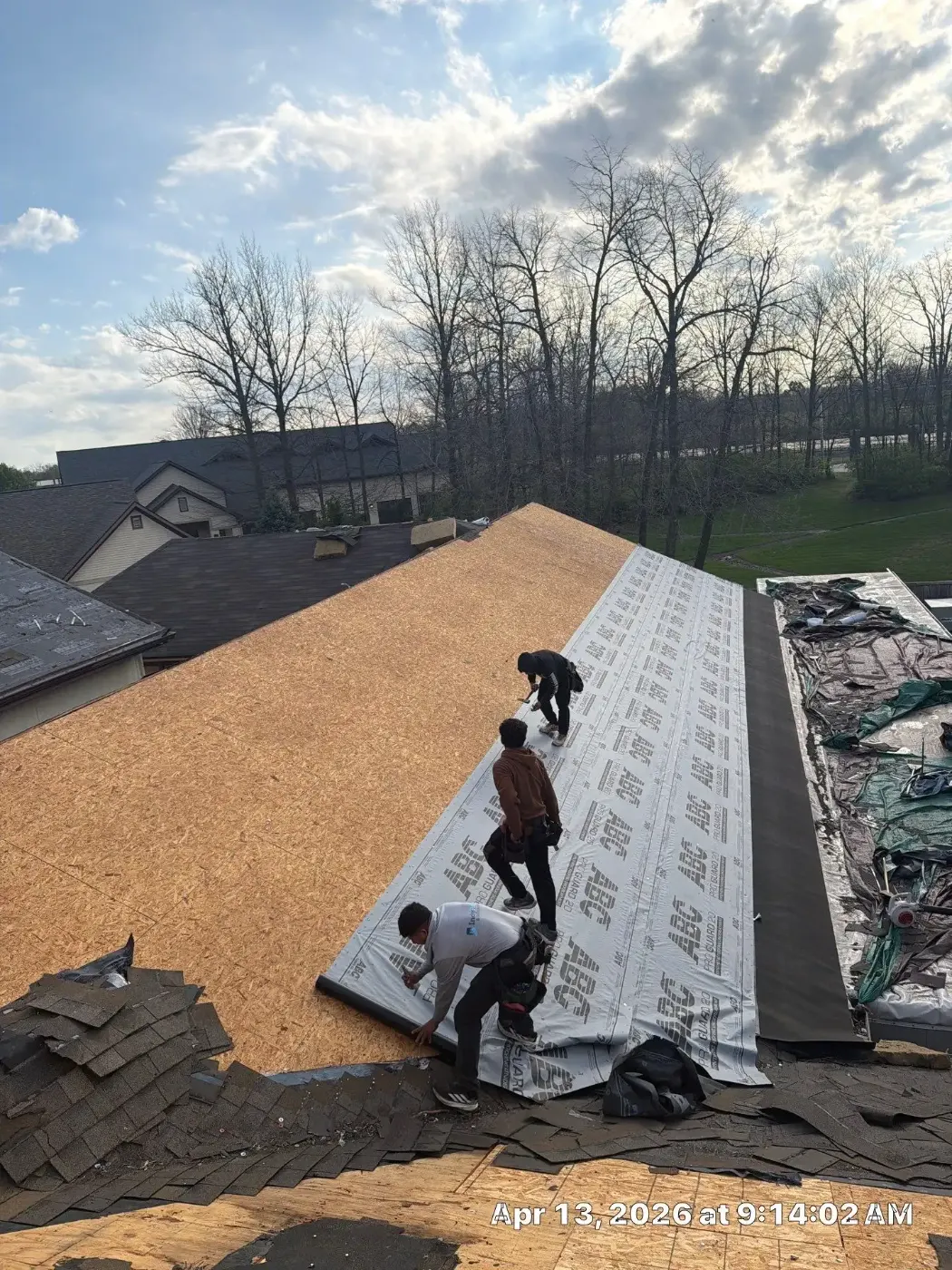 Manufacturer-certified roof installation in Middletown