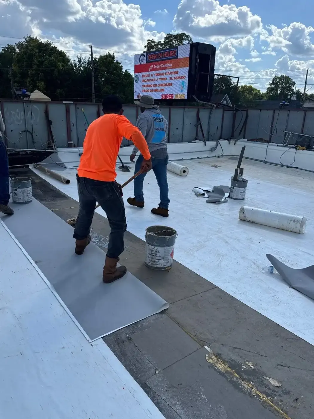 Membrane repair completed in Middletown