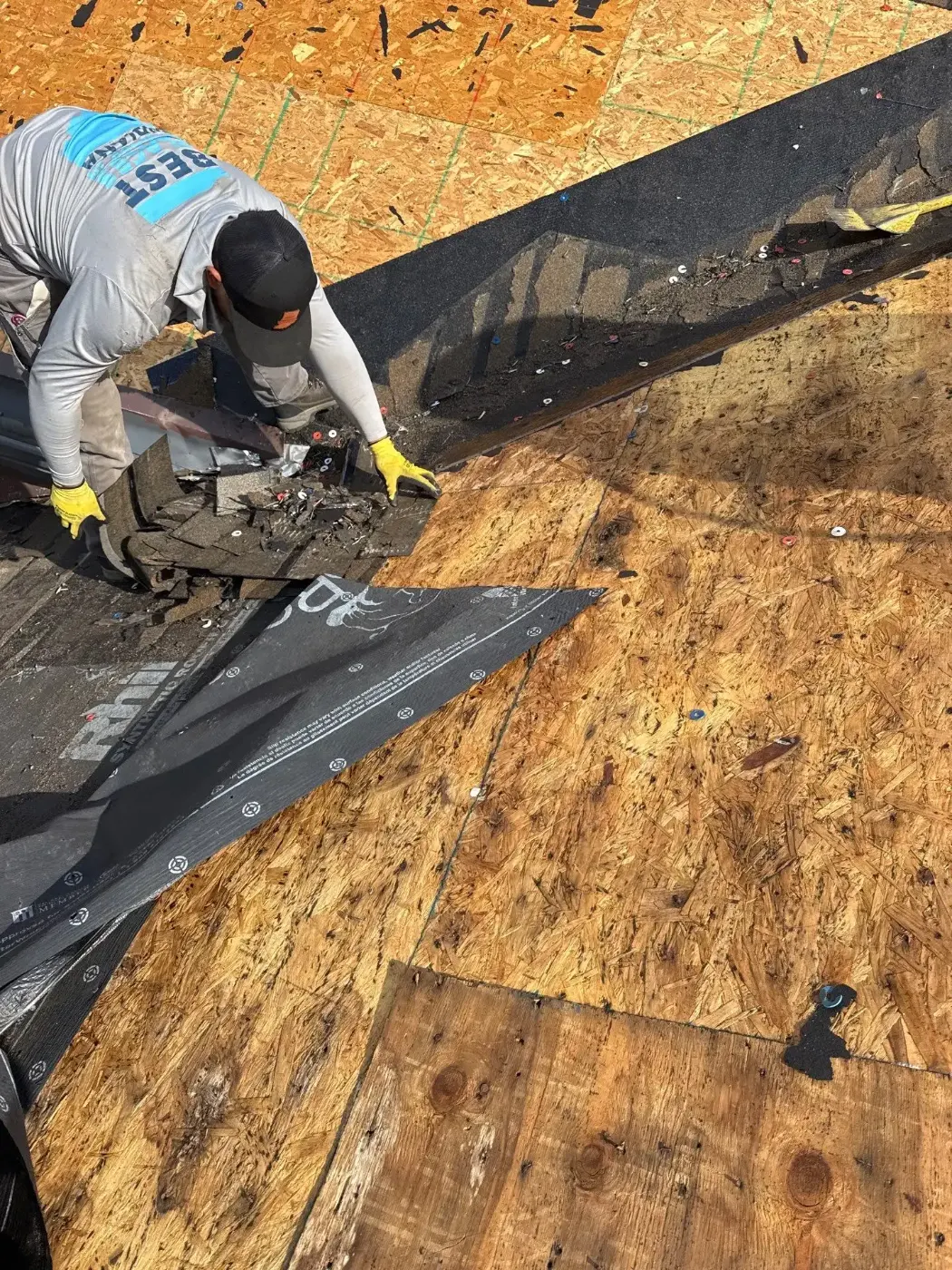 Flashing and seam work in Middletown